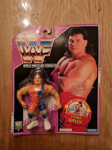 Scott Steiner, WWF, Hasbro, Moc, original packagin...