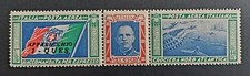 ITALIA REGNO 1933 - CROCIERA NORD ATLANTICA  - TRITTICO QUES MNH**