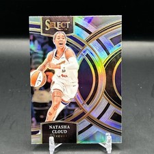 2024 Panini Select WNBA Natasha Cloud Premier Silver Prizm- #115 Mercury