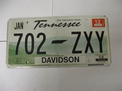 county sticker on license plate county sticker on license plate