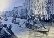 1892 Venice Grand Canal illustrated