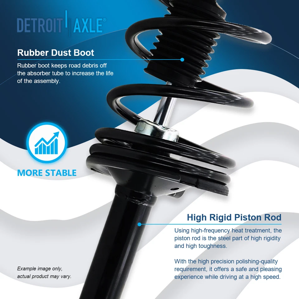 Puntales traseros y cojinetes de rueda y bujes para Dodge Neon 2000 2001 2002 2003 2004 Foto 4 de 4