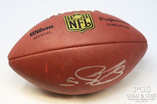 Signed Donovan McNabb Football QB Philadelphia Eagles NFL Wilson No COA 23142 - Picture 1 of 6