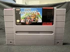 Super Mario Kart Super Nintendo SNES Authentic Tested Cleaned Working Video Game