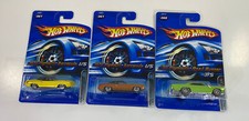 Hot Wheels 1970 Road Runner Green Plymouth Barracuda Yellow Brown Mopar L 3 Hot Wheels 1970 Road Runner Green Plymouth Barracuda Yellow Brown Mopar L 3