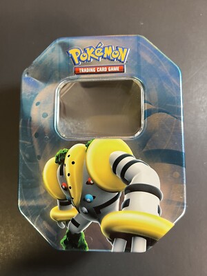 Pokemon 2008 TCG Regigigas Collectors Tin EMPTY Lv. X RARE