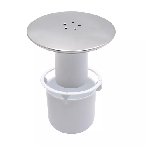 Shower Waste Drain Cap Tube/Cup Cover Cubicle 90mm / 115mm Drain