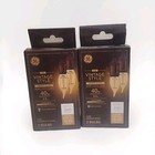 (2) GE Vintage Style Warm Dimmable  40W/3.5W Amber LED Bulbs 240Lumens 4 Bulbs 