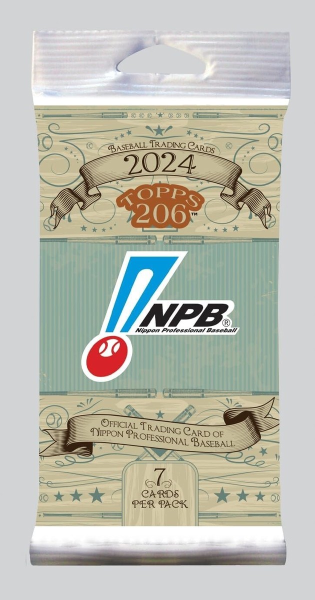 ✨新品未開封✨2024 Topps 206 NPB BOX ベースボールカード 2024 TOPPS NPB 206 Baseball Card Box Sealed | eBay