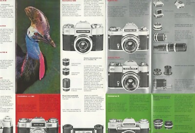 Zeiss Ikon Voigtländer Katalog Kameras Kameras Projektoren 60er Jahre