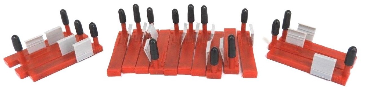LOT OF 17 NEW GRAPHIC CONTROLS MP 82-39-0302-06 RED MKR 39-600-2