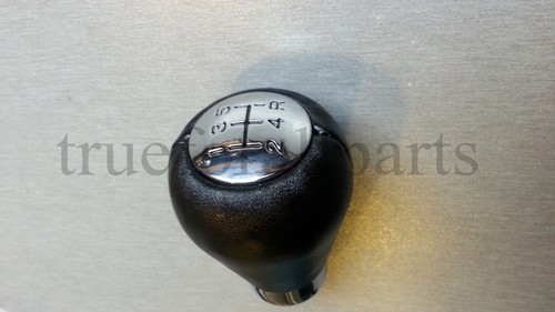 Palo de perno de engranaje de cuero ecológico negro ajuste 5 velocidades TOYOTA Avensis Auris Carina Verso - Imagen 4 de 5