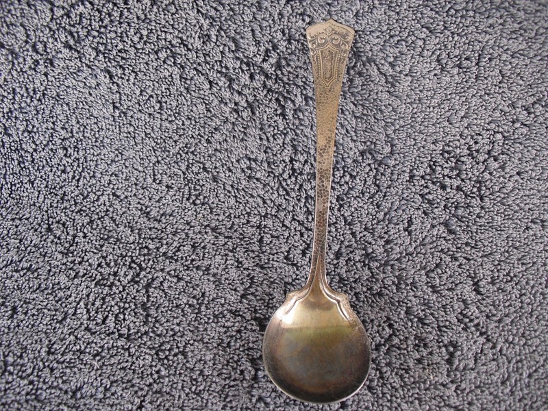 Antique Continental MFG. Co. NY Silver Plated Ladle Spoon