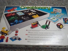 LEGO #3844 Creationary Game, 100% Complete, Excellent!!, RETIRED