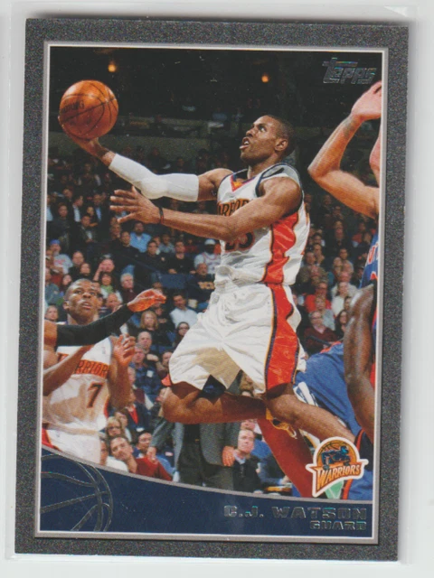 2009-10 Topps Black Border C.J. Watson #89 Golden State Warriors #17/50