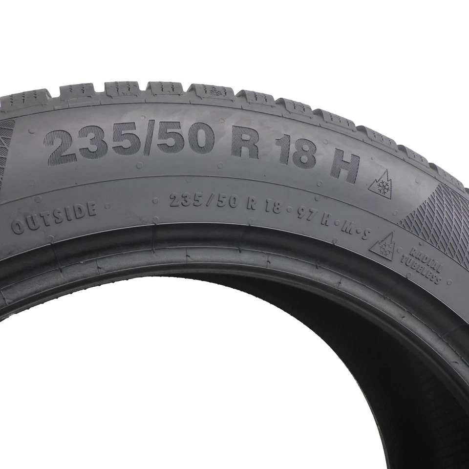 2 X CONTINENTAL 235/50 R18 97H TS850P SUV Neumáticos De Invierno 2018 6,5-7mm - Imagen 4 de 4