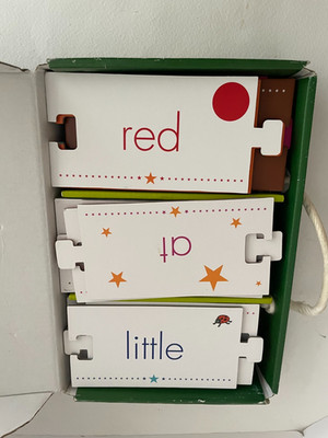 Pre K Frist Grade Home School Reading Sight Words  Connecting Cards  36 Cards