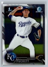 2016 Bowman Draft #BDC-85 A.J. Puckett Chrome ROOKIE 1st Royals