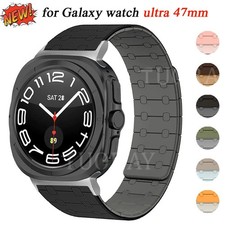Magnetic Loop Band for Samsung Galaxy Watch Ultra 47mm Quick Fit Silicone Strap