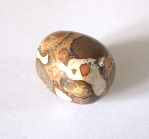 1 Handschmeichler~Trommelstein-Versteinerte Algen-Mineral Heilstein-Onkolith** 1 Handschmeichler~Trommelstein-Versteinerte Algen-Mineral Heilstein-Onkolith**