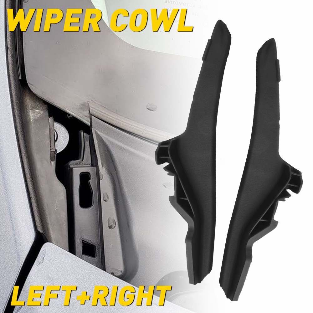 Windshield Wiper Cowl Extension Trim Hood Side Seal Fits 14-19 Toyota Corolla LE