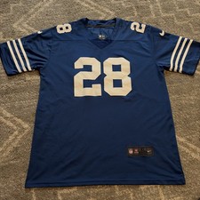 NIKE On Field Jersey Indianapolis Colts Jonathan Taylor 1956 Throwback Alternate