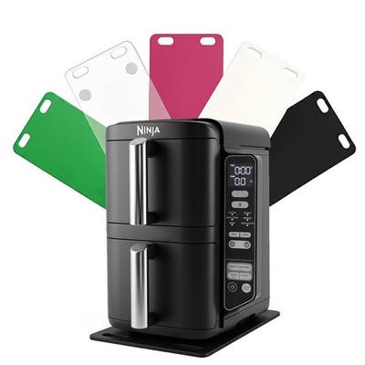 Acryl Gleitbrett für Ninja Double Stack XL Heißluftfritteuse rutschfest & mobil
