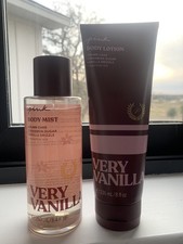 Victoria's Secret Pink Very Vanilla 2pc Mist  Lotion SET   RETIRED SOLD OUT 