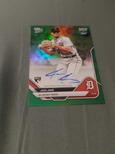 2025 TOPPS NOW ROAD TO OPENING DAY JACE JUNG AUTO CARD GREEN /99 ROOKIE SP