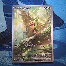 Chespin 087/086 - Mega Evolution: Chaos Rising - Pokemon TCG Illustration Rare