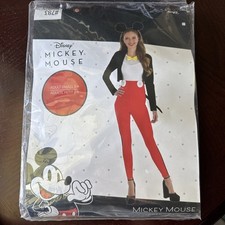 Disney's Micky Mouse Costume Adult Small 2- 4 Disney Dress Up New