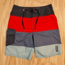 Vans Off The Wall Board Shorts Men's Size 28 Waist, 8" Inseam
