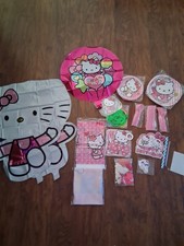 Hello Kitty Birthday Party Supplies  Decoration Banner Tablecover Backdrop 