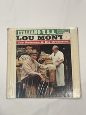Lou Monte Italiano USA Vinyl LP Roulette Records R-25126 Joe Reisman Orchestra