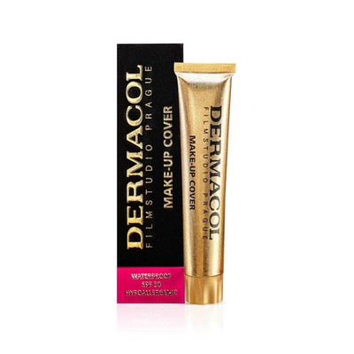 Dermacol - Full Coverage Matte Foundation with SPF 30, Waterproof Foundation for