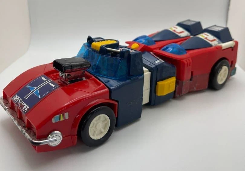 Vintage 1981 Takatoku Toys DX Galaxy Cyclone Braiger Bryger Robot Figure - Image 2 of 4