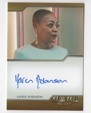 Karen Robinson as Pav Star Trek Discovery Season 3 Archive Box Autograph Card