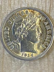 1914-D Barber Dime