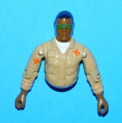 1983 HASBRO G.I. JOE MEDIC ''DOC'' ACTION FIGURE UPPER TORSO FOR PARTS