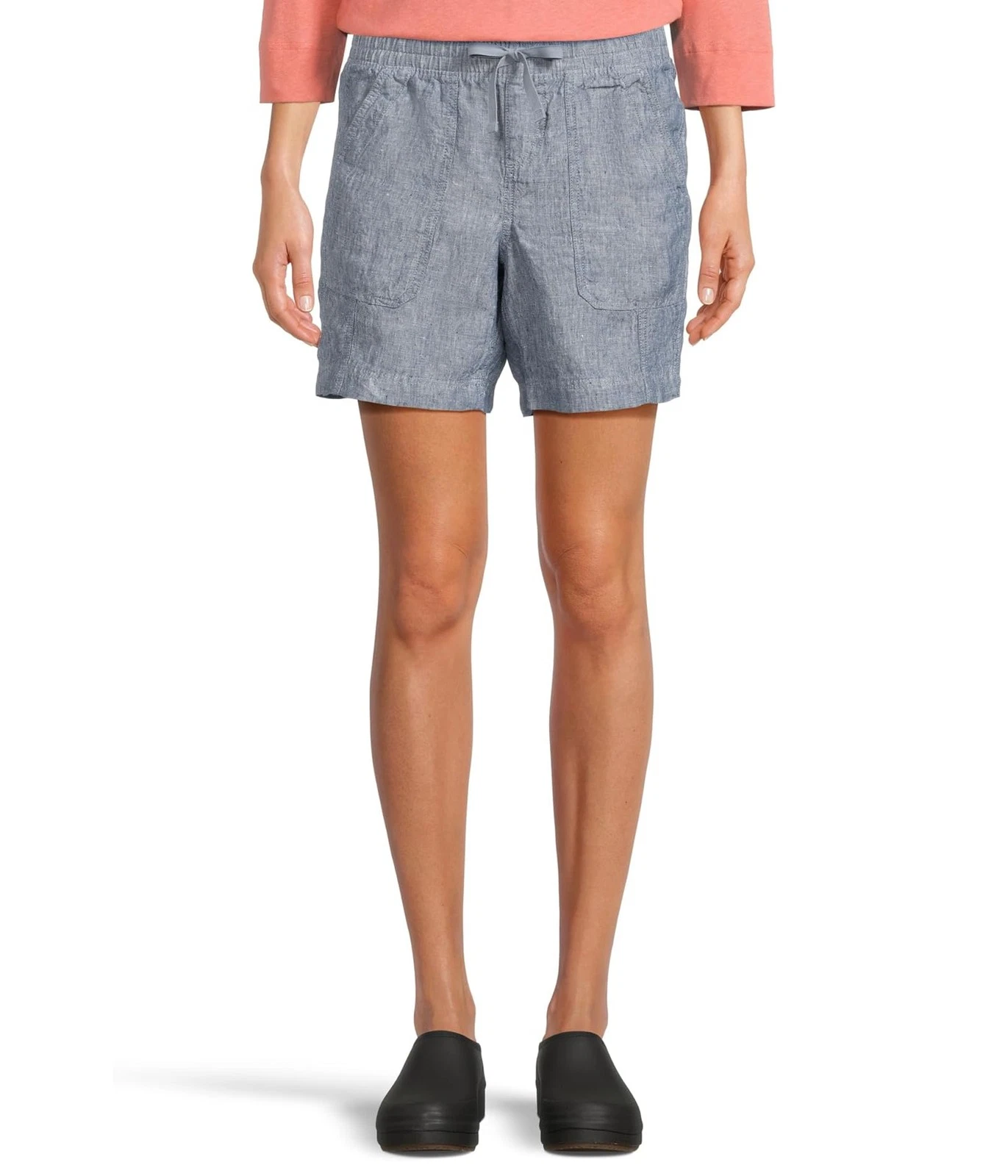Woman's Shorts L.L.Bean Premium Linen 6" Shorts