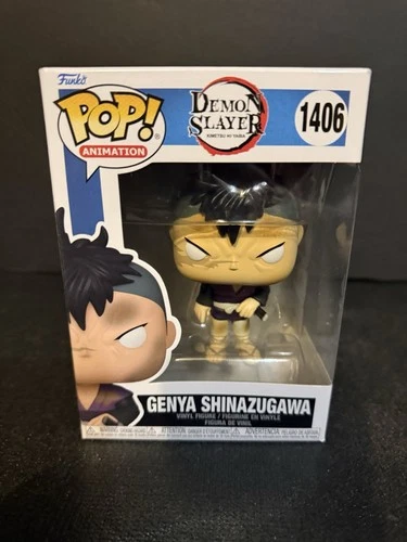 FUNKO POP ! GENYA SHINAZUGAWA 1406 DEMON SLAYER POP ANIMATION N01