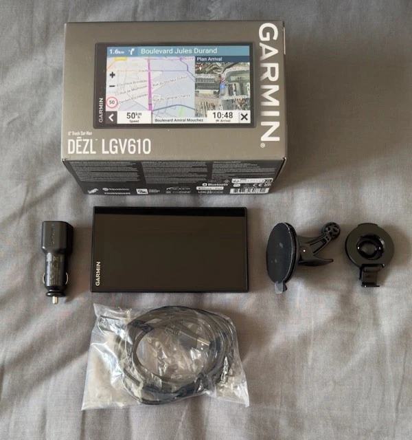 Garmin dēzl LGV610, LKW LKW GPS Sat Nav, 6" UK und Europa Live Traffic - Bild 4 von 4