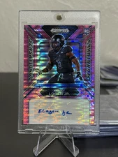 2024 Prizm Draft Kenny Logan Jr. Sensational Signatures Pink Pulsar Auto 06/15