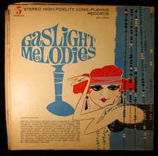 Vintage Gaslight Melodies Records Vinyl: 5 LP Box Set Charlie O’Reilly & Firemen