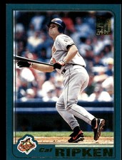 Cal Ripken 2001 Topps #1 Baltimore Orioles FREE SHIPPING AutographDen