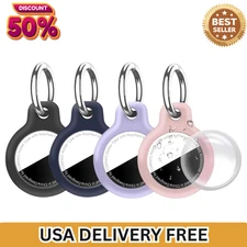 4 Pack Case for AirTag with Keychain, Full Body Air Tag - FREE SHIPPING