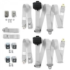 Chevy Truck 1963 - 1966 Std 3pt Gg Bench Seat Kit Wbrackets 3 Belts Chevy Truck 1963 - 1966 Std 3pt Gg Bench Seat Kit Wbrackets 3 Belts