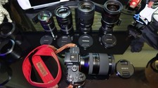 Sony A7R II  42MP  Full-Frame  5 Lenses Combo 
