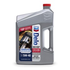 Delo 400 XSP SAE Heavy Duty Synthetic Diesel Engine Oil 5W-40, 1 Gallon, Pack... 57.96 per gallon