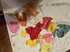 Barbie Skipper Vintage Clothes 1960s Lot of 15 Some Damaged Some TLC